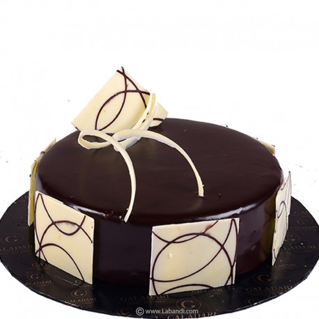 Send Online 1Kg Chocolate Truffle Cake Order Delivery | flowercakengifts