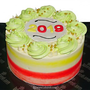New Year Butter Cream Cake...