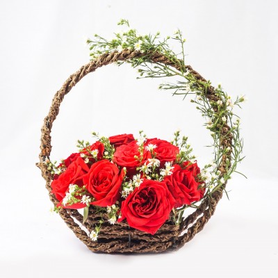 The Basket of Roses -...