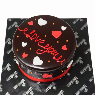 Love You Always Chocolate Cake