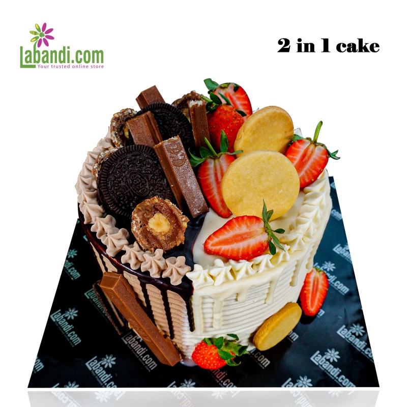 Kenna is Two Sweet! - Decorated Cake by Donna Tokazowski- - CakesDecor