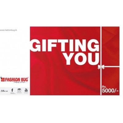 Fashion Bug Gift Voucher...