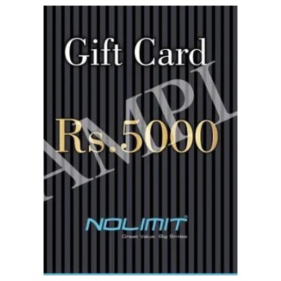 NOLIMIT Gift Voucher -Rs 5000